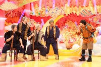 ハナコ、津田寛治、波岡一喜のユニットネタのワンシーン。(c)フジテレビ