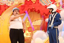 「千鳥のクセがスゴいネタGP」に出演する空気階段。(c)フジテレビ