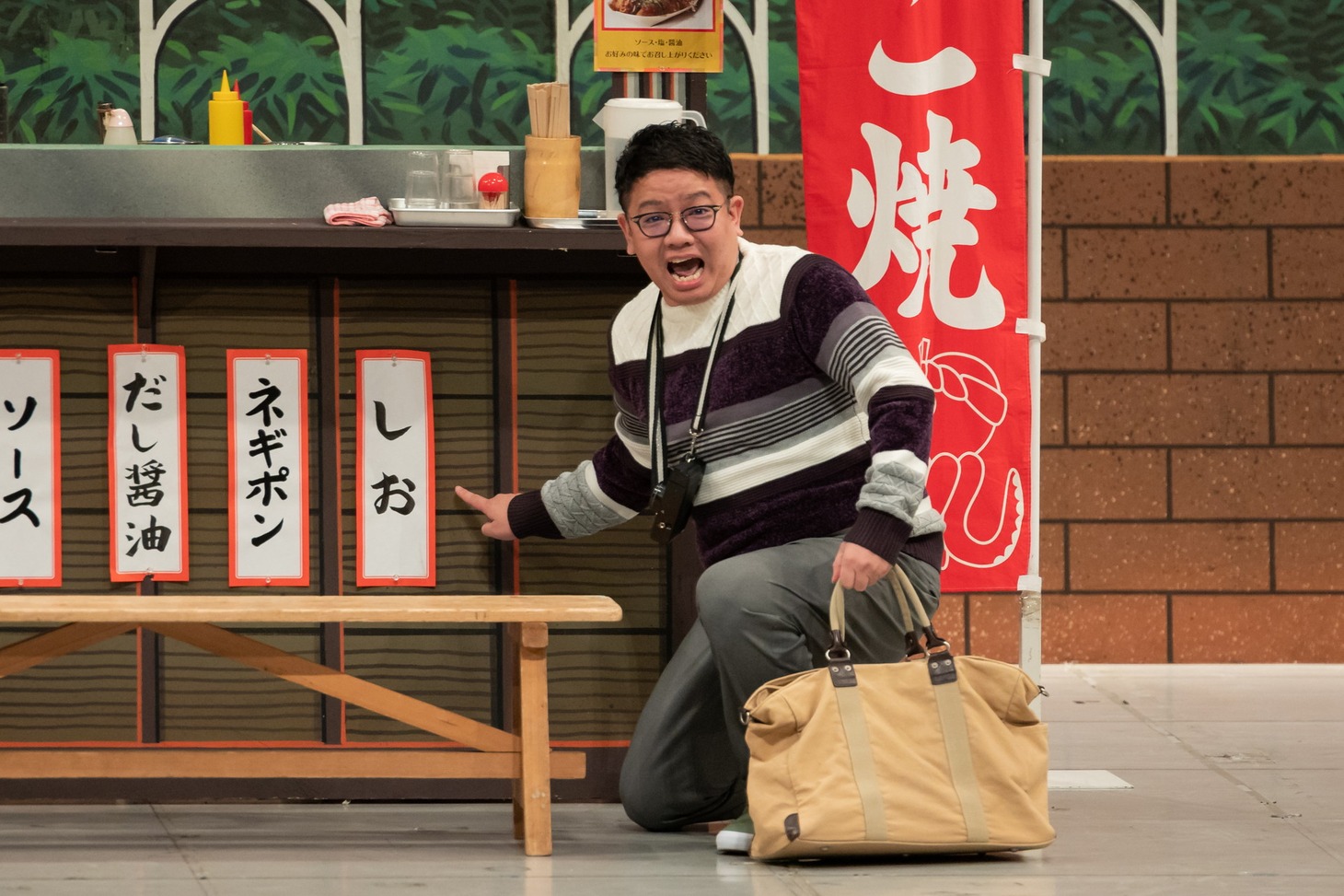 「オールスター即興LIVEコメディ アドリバー」より。(c)読売テレビ