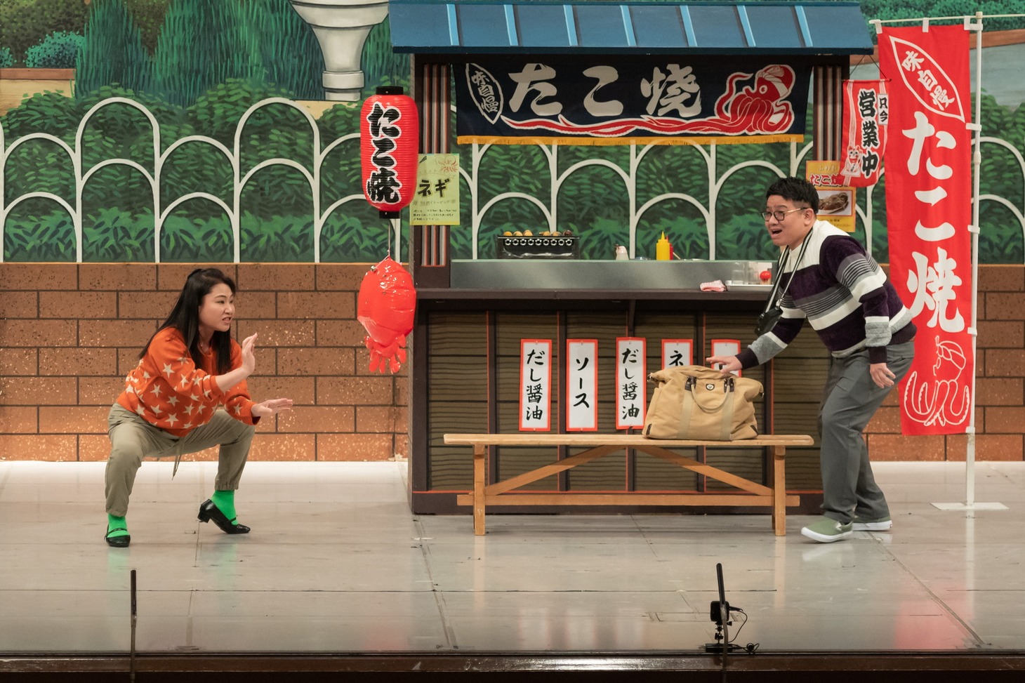 「オールスター即興LIVEコメディ アドリバー」より。(c)読売テレビ