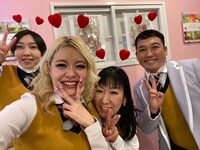 左からエルフ、ハイヒール・リンゴ、藤崎マーケット田崎。(c)読売テレビ