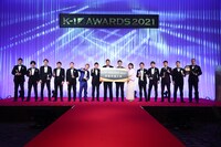 「K-1 AWARDS 2021」の登壇者たち。