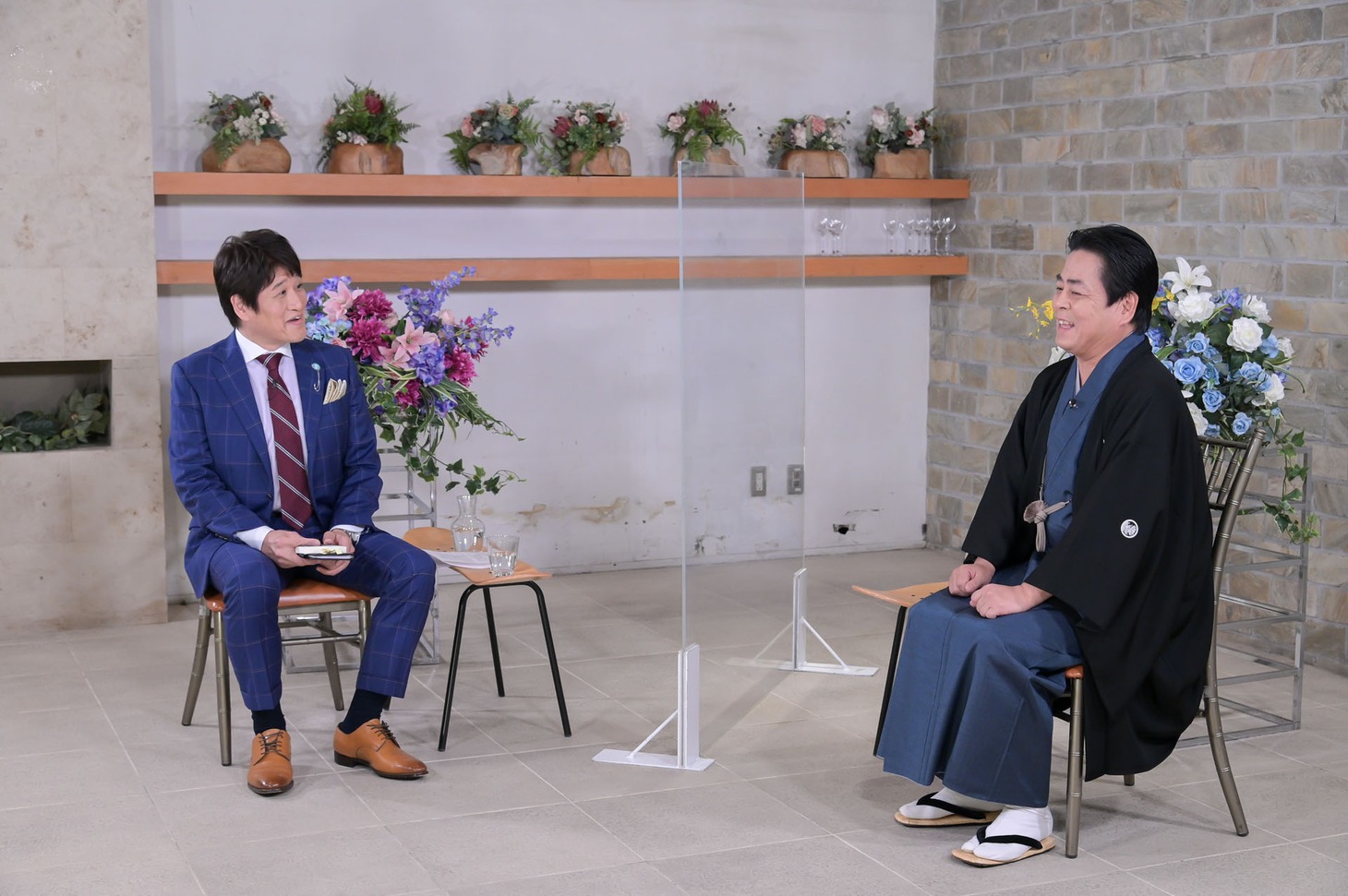 「インタビュアー林修」の様子。