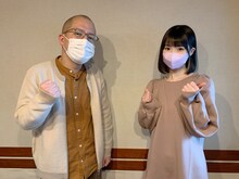 左から春風亭一之輔、川音希。