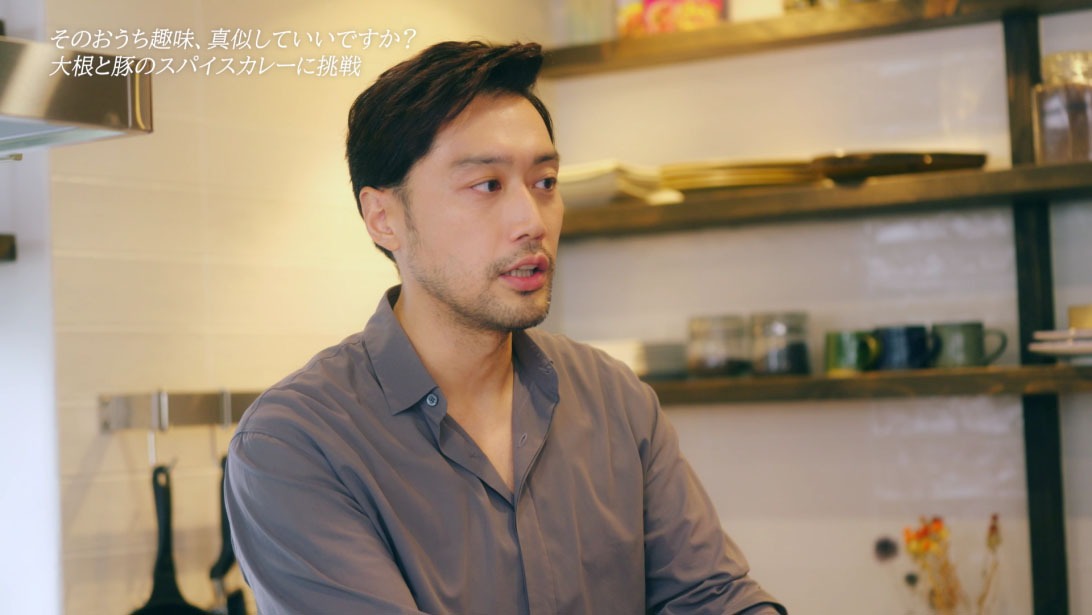 「あのひともおうちでwith」の動画コンテンツより、内田朝陽。