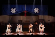 舞台「結 -MUSUBI-」公開ゲネプロの様子。