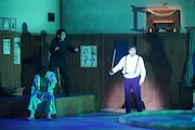 舞台「結 -MUSUBI-」公開ゲネプロの様子。