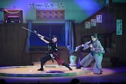 舞台「結 -MUSUBI-」公開ゲネプロの様子。