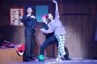 舞台「結 －MUSUBI－」公開ゲネプロの様子。