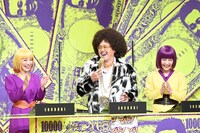 （左から）山本里菜アナ、くりぃむしちゅー有田、野村彩也子アナ。(c)TBS