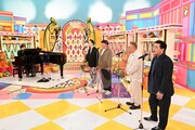 （左から）山崎育三郎、バナナマン、サンドウィッチマン。(c)TBS