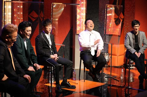 （左から）サンドウィッチマン、陣内智則、アンタッチャブル。(c)テレビ朝日