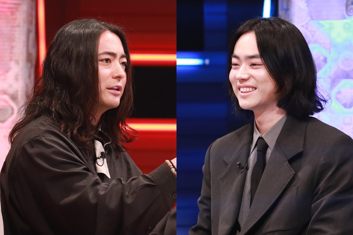 （左から）山田孝之、菅田将暉。(c)フジテレビ