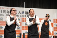 トレンディエンジェルとして登場したトレンディエンジェルたかしとレイザーラモンRG。