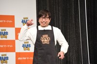 叫ぶ直前のおいでやす小田。