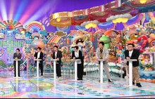 （左から）蛍原徹、陣内智則、銀シャリ橋本、平成ノブシコブシ吉村、とろサーモン。(c)テレビ朝日