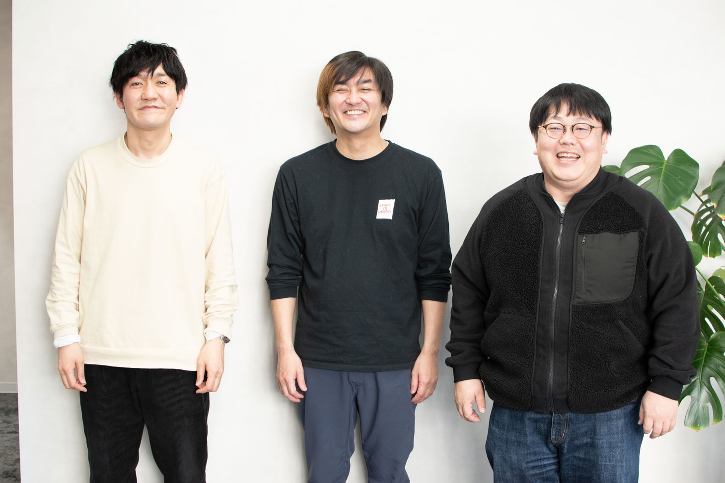 タイムマシーン3号と平成ノブシコブシ徳井（中央）。