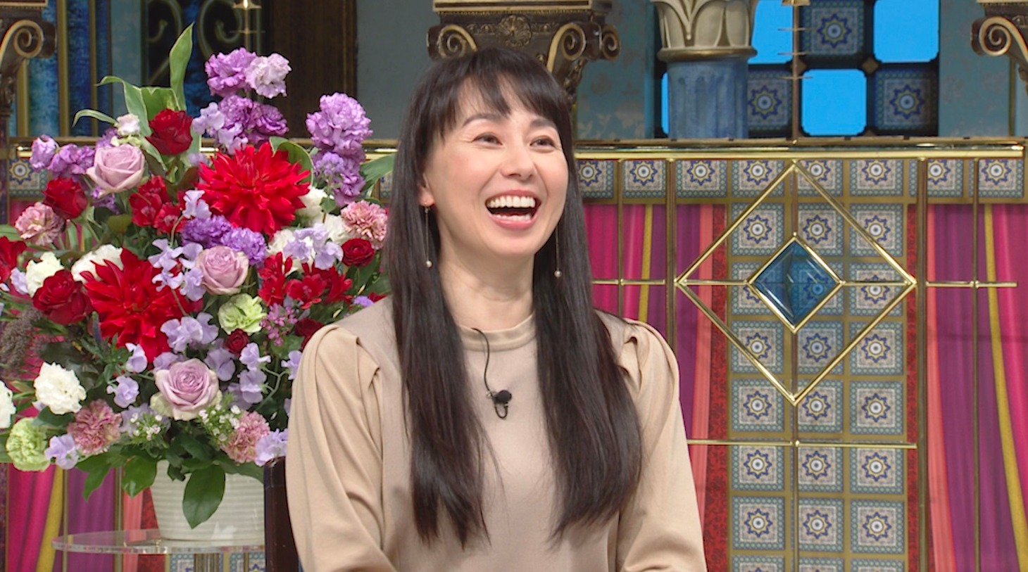 東尾理子 (c)日本テレビ
