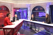 (左から)布袋寅泰、松本人志、中居正広、新庄剛志。(c)フジテレビ