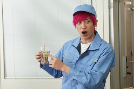 ドラマ「木のストロー」に出演するEXIT兼近。(c)フジテレビ