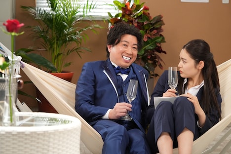 「バチェ田バチェ男」のコントのワンシーン。(c)フジテレビ
