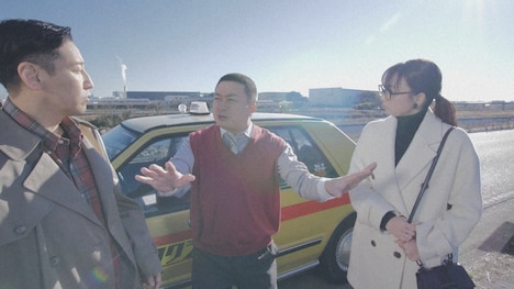 ベテルギウスについて激論を交わすチョコレートプラネット長田（左）と宇垣美里（右）。