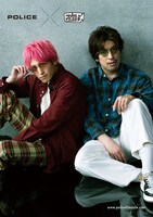 POLICE×EXIT 3rdカプセルコレクションのビジュアル。