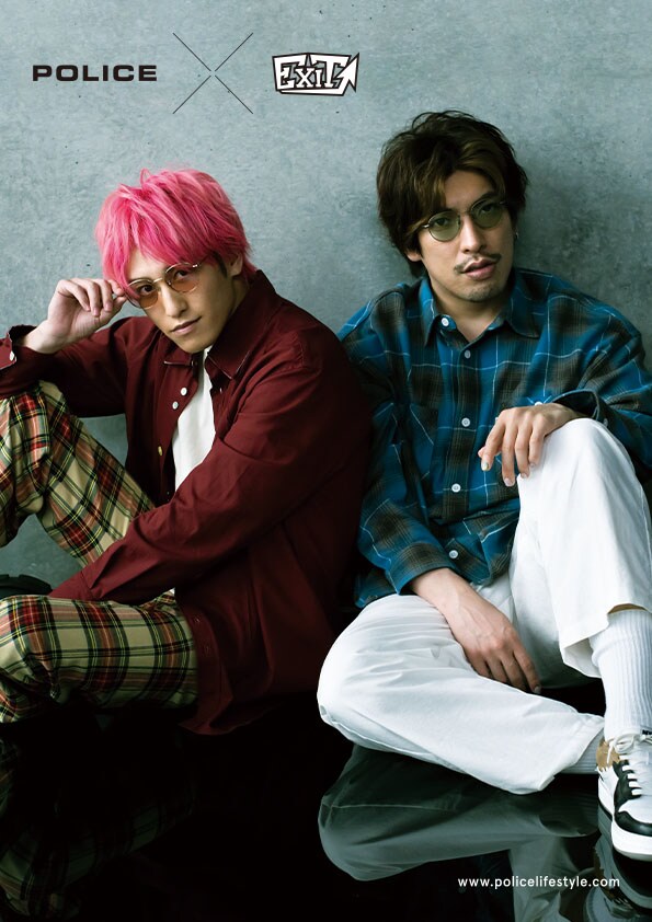 POLICE×EXIT 3rdカプセルコレクションのビジュアル。