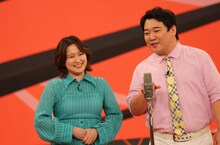 「お笑い実力刃」に出演するラランド。(c)テレビ朝日