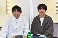 「廻しの天才」に出演した（左から）アルコ＆ピース酒井、DJ 松永。