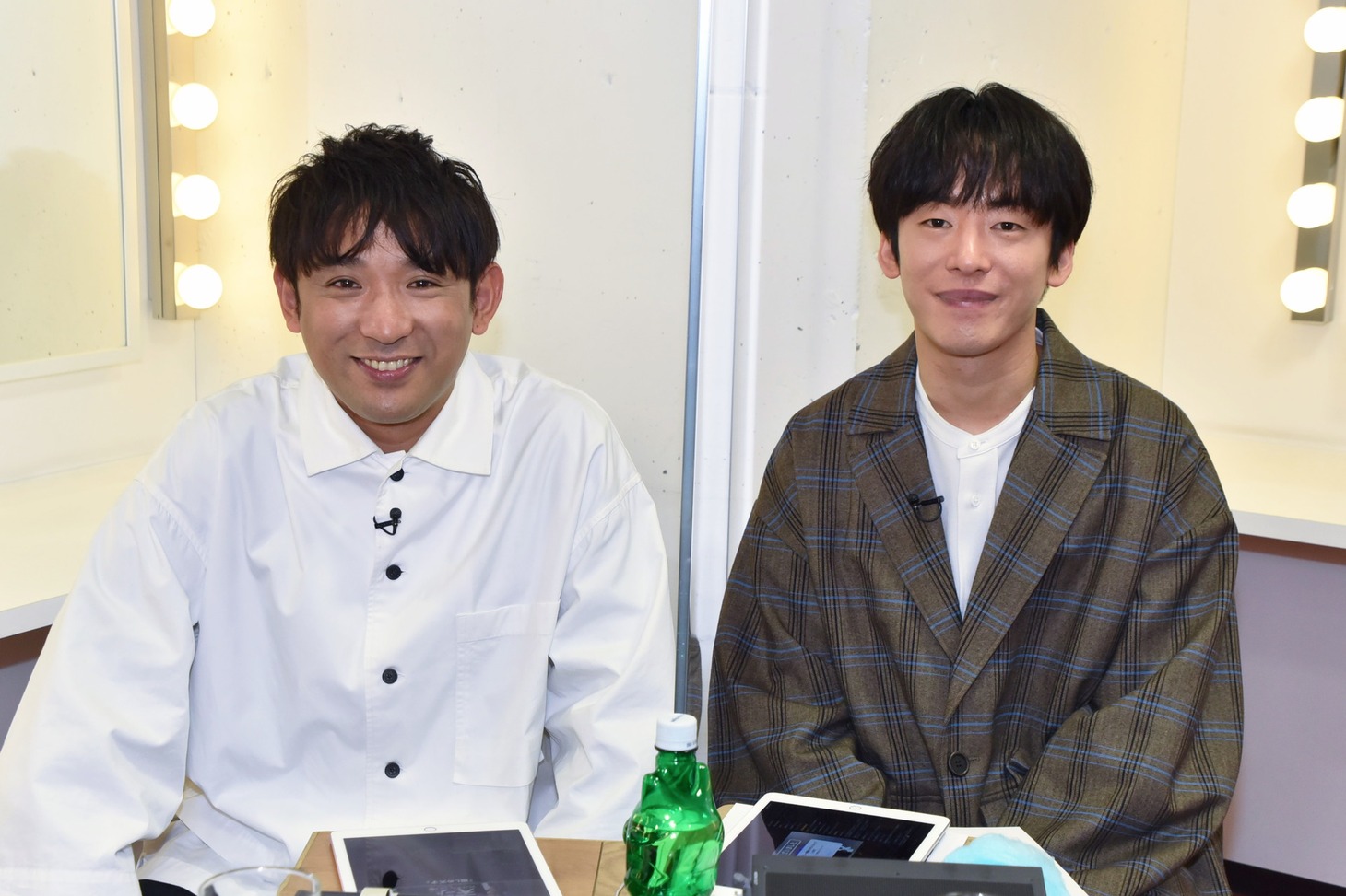 「廻しの天才」に出演した（左から）アルコ＆ピース酒井、DJ 松永。