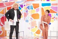 千鳥ノブと滝沢カレン。(c)フジテレビ