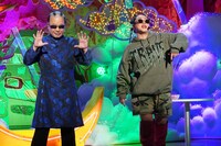 Mr.マリックとLUNA。(c)フジテレビ