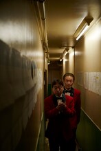 おぼん・こぼん「東京漫才」より。