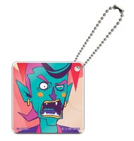 カプセルトイで手に入る「ヘルピポ！ アクリルキーホルダー」のイメージ。