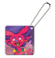 カプセルトイで手に入る「ヘルピポ！ アクリルキーホルダー」のイメージ。