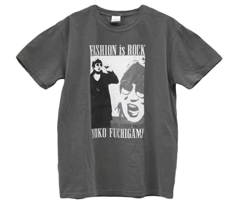 「YOKO FUCHIGAMI FASHION is ROCK Tシャツ」