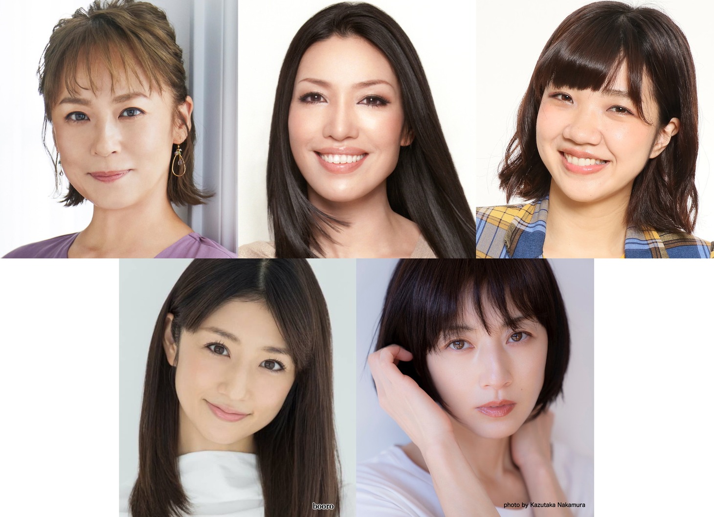 フジテレビの新番組「ポップUP！」にレギュラーコメンテーターとして出演する（上段左から）佐藤仁美、アンミカ、3時のヒロイン福田、（下段左から）小倉優子、高岡早紀。