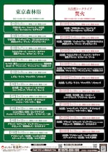 「東京森林浴」「大自然トークライブ『焚火』」スケジュール