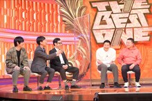 「ザ・ベストワンSP」内の「ベストワンクロストーク」に出演する（左から）東京03、チョコレートプラネット。(c)TBS