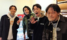 左からアインシュタイン河井、見取り図、アインシュタイン稲田。(c)読売テレビ