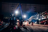 「とろサーモンのクズメンタリー」撮影の様子。