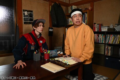 樋口幸平と霜降り明星せいや。