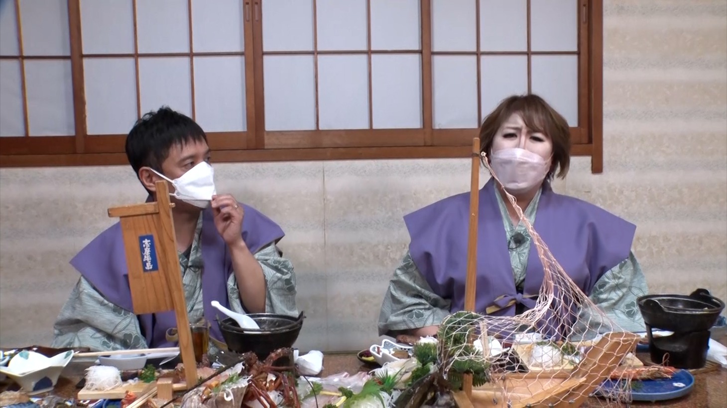 「宿泊冒険バラエティー 俺たちヤドベンチャー」より。(c)テレビ大阪