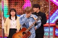 優勝を決めたお見送り芸人しんいち。