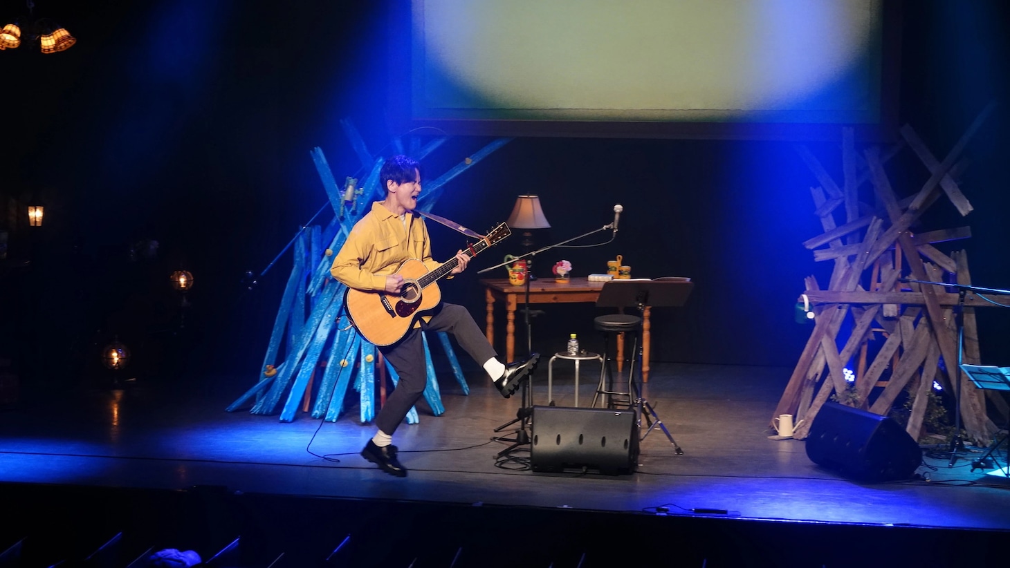 前回公演「南原清隆のつれづれ発表会」の様子。