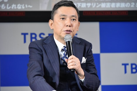 「TBSドキュメンタリー映画祭 2022」のアンバサダーを務める爆笑問題・太田。