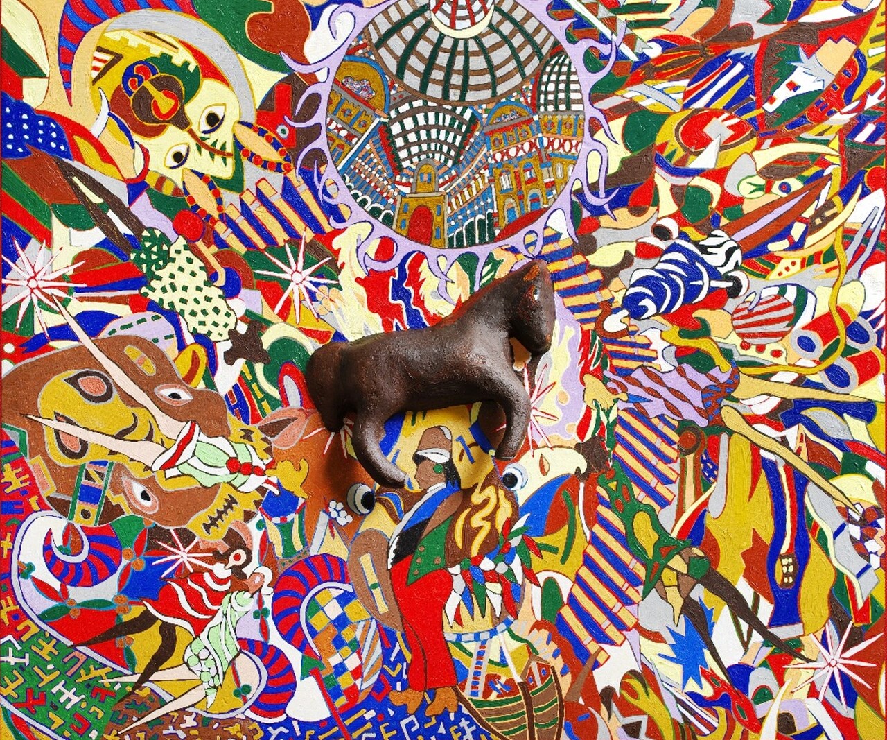 2012年作「ファッション」 - ジミー大西の画業30年記念作品展で新旧約