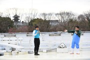 京都水族館の開業10周年記念イベントの様子。