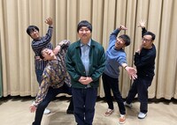 東京03とゲストのロングコートダディ。